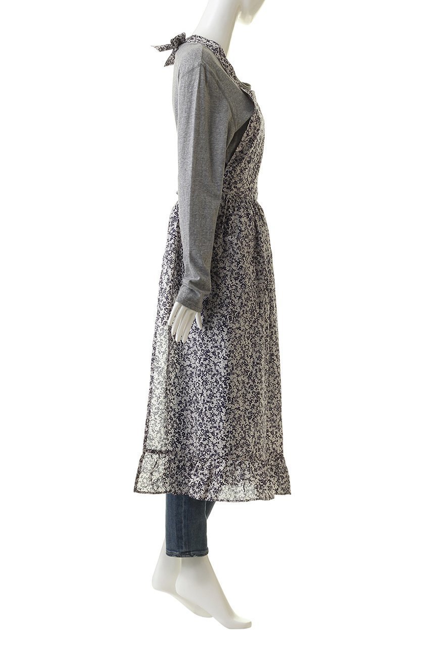 【ナナデコール/nanadecor】のモノトーンフラワーエプロン 人気、トレンドファッション・服の通販 founy(ファニー) 　ファッション　Fashion　レディースファッション　WOMEN　ギフト プレゼント　Gift Present　ギャザー　Gather　フェミニン　Feminine　フラワー　Flower　フリル　Frills　プリント　Print　ポケット　Pocket　モノトーン　Monotone　other-3|ID: prp329100003037056 ipo3291000000031420643