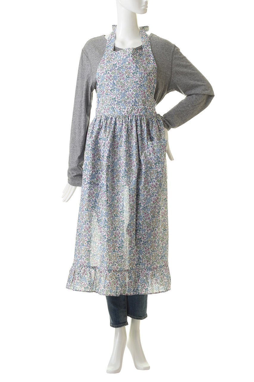【ナナデコール/nanadecor】のフラワーエプロン 人気、トレンドファッション・服の通販 founy(ファニー) 　ファッション　Fashion　レディースファッション　WOMEN　ギフト プレゼント　Gift Present　ギャザー　Gather　フェミニン　Feminine　フラワー　Flower　フリル　Frills　プリント　Print　ポケット　Pocket　other-2|ID: prp329100003037057 ipo3291000000031420657