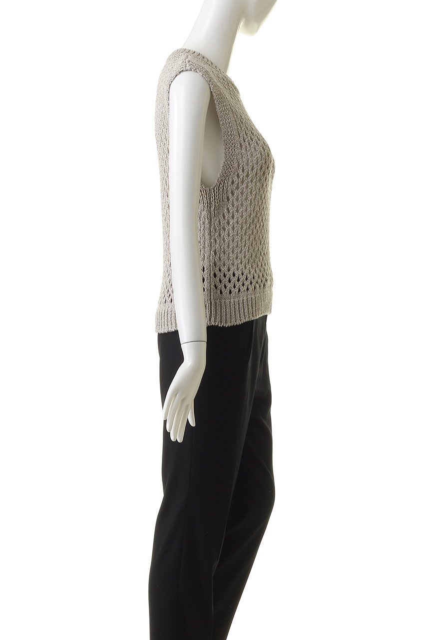 【プリスティン/PRISTINE】のCLYメッシュ編みベスト 人気、トレンドファッション・服の通販 founy(ファニー) ファッション Fashion レディースファッション Fashion for Women トップス・カットソー Cut & Sew Tops ニット Knit Tops & Sweaters ベスト&ジレ / 重ね着スタイル Vests & Gilets カジュアルプルオーバー・ニットトップス Pullovers & Knit Tops / Casual Pullovers シアー Sheer, See-Through シンプル Simple, Minimal ベスト Vest, Waistcoat メッシュ Mesh, Net Fabric リネン Linen, Linen Fabric 畦 Ribbed Knit other-3|ID: prp329100003046275 ipo3291000000036099030