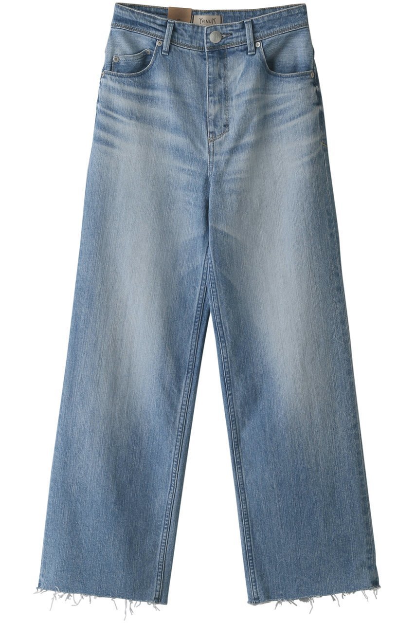 【ヤヌーク/YANUK】のワイドストレート【LILITH】 人気、トレンドファッション・服の通販 founy(ファニー) 　ファッション　Fashion　レディースファッション　Fashion for Women　パンツ　Pants & Trousers　デニムパンツ・ジーンズ・美脚デニム　Denim Jeans & Pants　ストレート　Straight, Straight Cut　デニム　Denim, Jeans Material　リラックス　Relax, Relaxed Fit　ワイド　Wide, Wide Fit　定番　Standard, Basic Item　 other-1|ID: prp329100003046277 ipo3291000000036577346