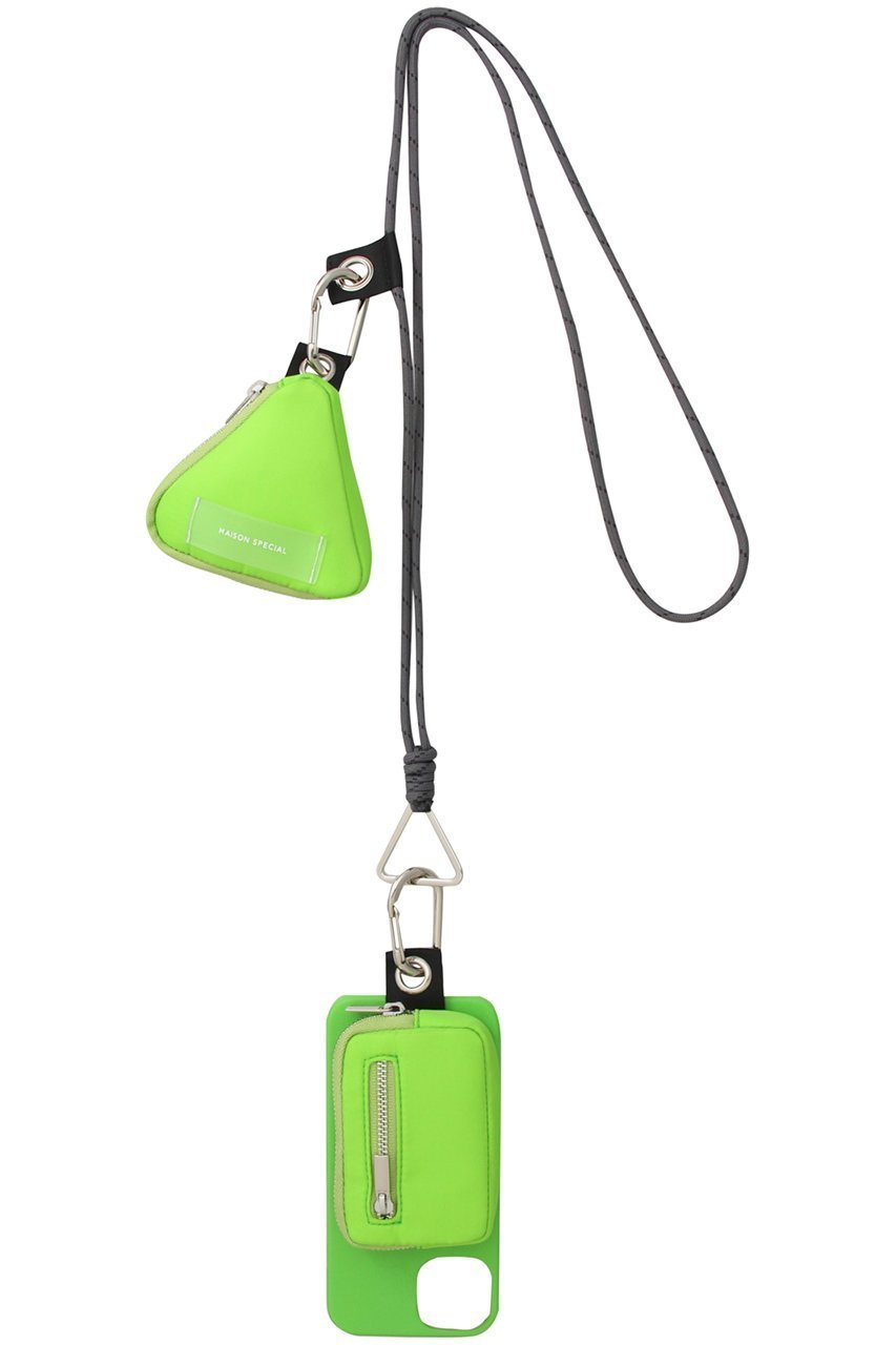 【メゾンスペシャル/MAISON SPECIAL】のナイロンiPhoneケース インテリア・キッズ・メンズ・レディースファッション・服の通販 founy(ファニー) ファッション Fashion レディースファッション Fashion for Women アクセサリー Fashion Accessories 人気 Popular, Best Seller ポケット Pocket, Pocket Detail ポーチ Pouch, Small Case ラップ Wrap, Wrap Design 再入荷 Restock / Back in Stock おすすめ Recommended / Our Picks iPhone アイフォーン iPhone GRN(グリーン)|ID: prp329100003046284 ipo3291000000034908943