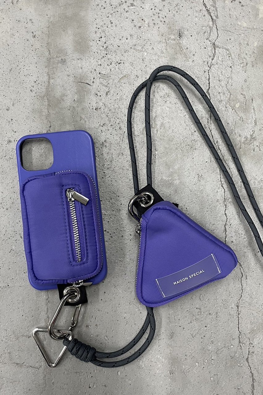 【メゾンスペシャル/MAISON SPECIAL】のナイロンiPhoneケース インテリア・キッズ・メンズ・レディースファッション・服の通販 founy(ファニー) ファッション Fashion レディースファッション Fashion for Women アクセサリー Fashion Accessories 人気 Popular, Best Seller ポケット Pocket, Pocket Detail ポーチ Pouch, Small Case ラップ Wrap, Wrap Design 再入荷 Restock / Back in Stock おすすめ Recommended / Our Picks iPhone アイフォーン iPhone PPL(パープル)|ID: prp329100003046284 ipo3291000000034908945