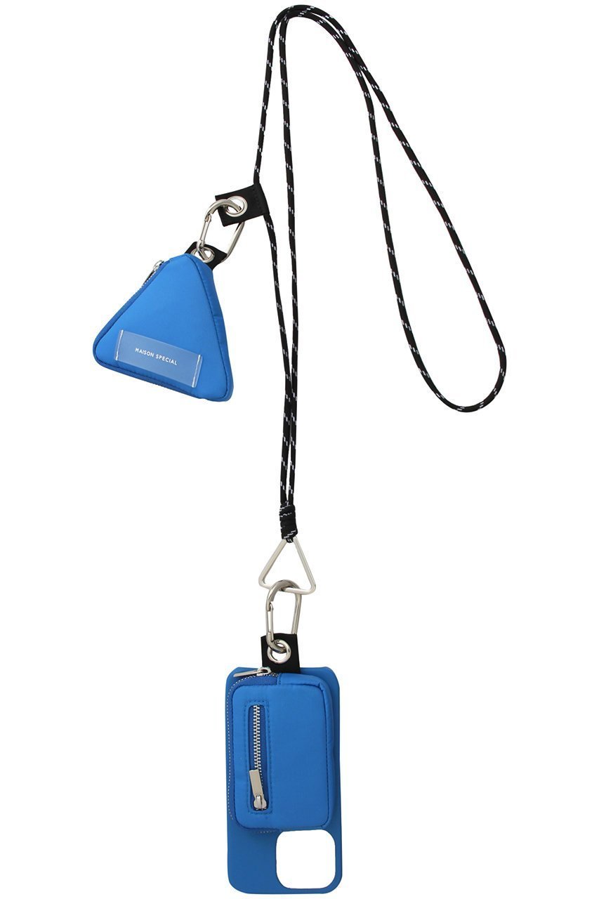 【メゾンスペシャル/MAISON SPECIAL】のナイロンiPhoneケース インテリア・キッズ・メンズ・レディースファッション・服の通販 founy(ファニー) ファッション Fashion レディースファッション Fashion for Women アクセサリー Fashion Accessories 人気 Popular, Best Seller ポケット Pocket, Pocket Detail ポーチ Pouch, Small Case ラップ Wrap, Wrap Design 再入荷 Restock / Back in Stock おすすめ Recommended / Our Picks iPhone アイフォーン iPhone BLU(ブルー)|ID: prp329100003046284 ipo3291000000034908947