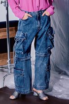 【メゾンスペシャル/MAISON SPECIAL】のローウエストカーゴデニム 人気、トレンドファッション・服の通販 founy(ファニー) ファッション Fashion レディースファッション WOMEN パンツ Pants デニムパンツ Denim Pants おすすめ Recommend コンパクト Compact デニム Denim ポケット Pocket 人気 Popularity thumbnail BLU(ブルー)|ID: prp329100003046311 ipo3291000000020688632