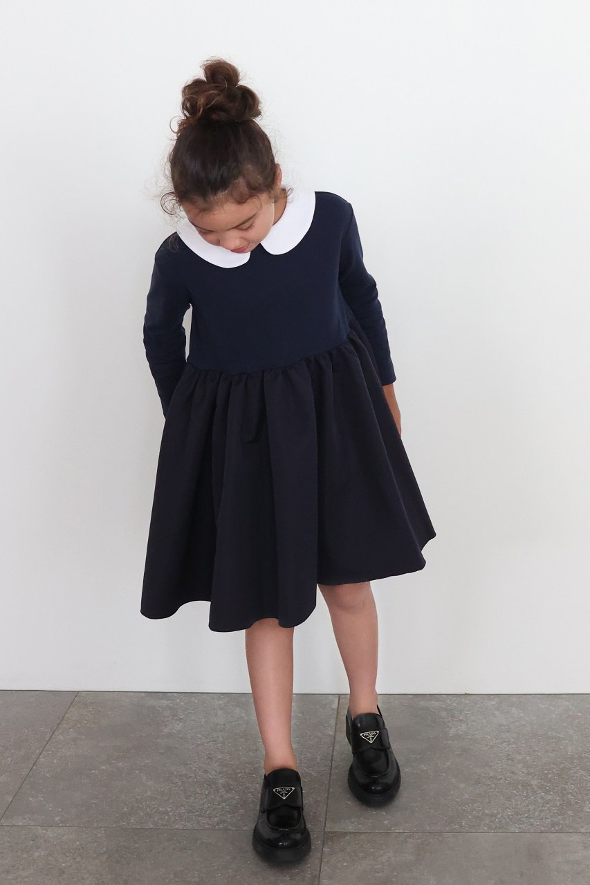 【アミカ/AMICA / KIDS】の【KIDS】ネイビーセレモニードレス 人気、トレンドファッション・服の通販 founy(ファニー) 　ファッション　Fashion　キッズファッション　KIDS　ワンピース　Dress/Kids　グログラン　Grosgrain　ジャージー　Jersey　セレモニー　Ceremony　バレエ　Ballet　モダン　Modern　定番　Standard　other-3|ID: prp329100003048521 ipo3291000000031420451