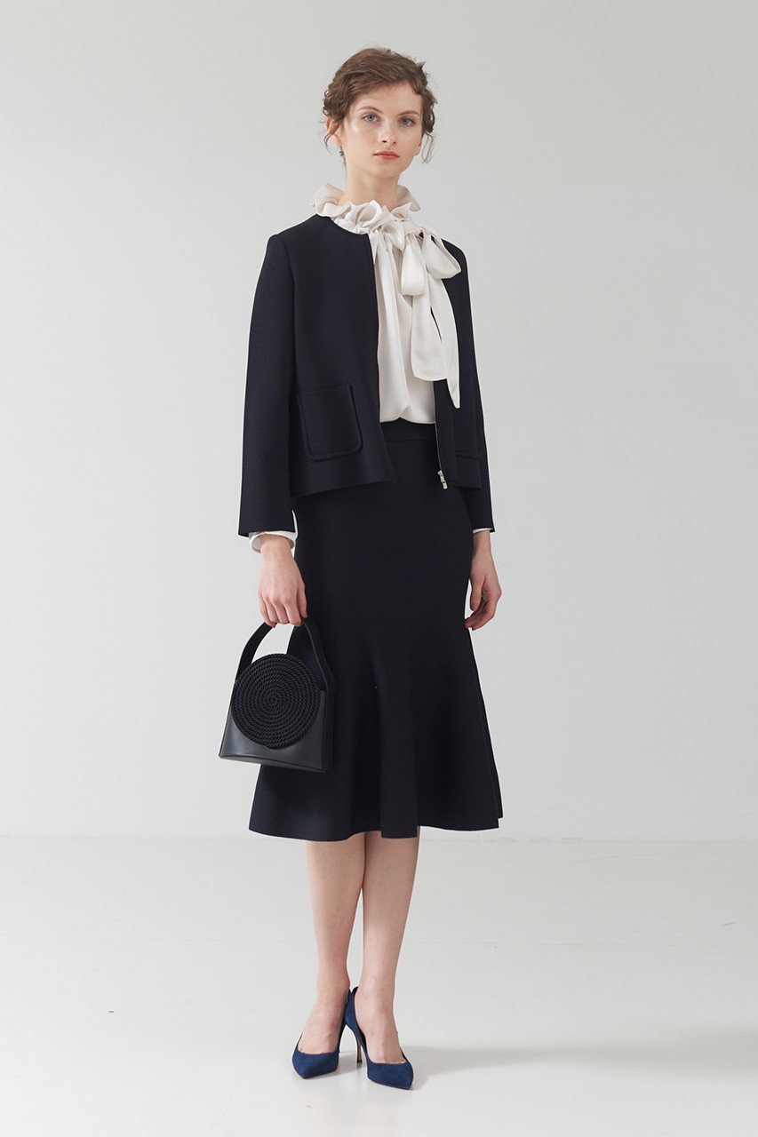 【デザイン ワークス/DESIGN WORKS】のサテンリボンブラウス 人気、トレンドファッション・服の通販 founy(ファニー) 　ファッション　Fashion　レディースファッション　WOMEN　トップス・カットソー　Tops/Tshirt　シャツ/ブラウス　Shirts/Blouses　ウォッシャブル　Washable　サテン　Satin　スリーブ　Sleeve　ダブル　Double　ロング　Long　定番　Standard　長袖　Long Sleeve　other-7|ID: prp329100003053771 ipo3291000000031420395