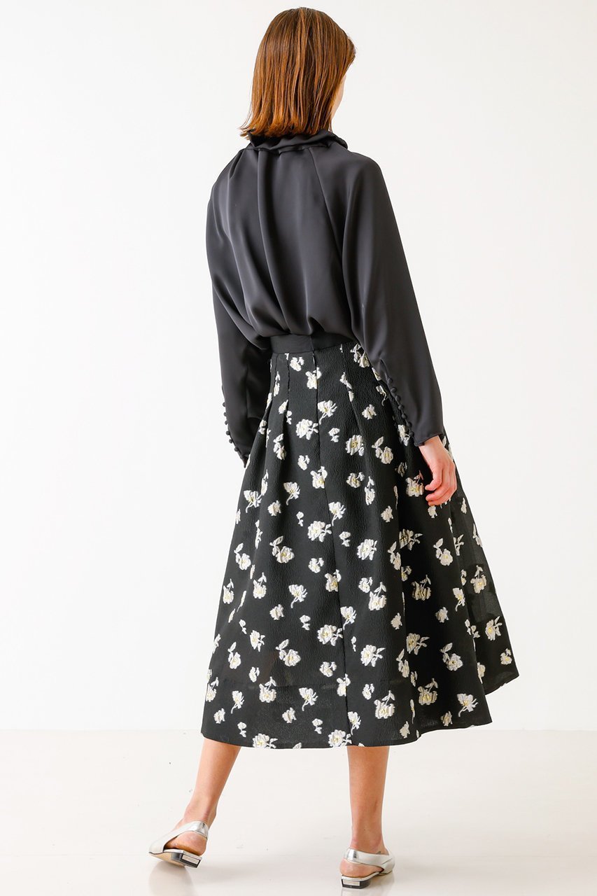 【デザイン ワークス/DESIGN WORKS】のサテンリボンブラウス 人気、トレンドファッション・服の通販 founy(ファニー) 　ファッション　Fashion　レディースファッション　Fashion for Women　トップス・カットソー　Cut & Sew Tops　シャツ・ブラウス・オフィスカジュアル　Elegant Blouses & Button-Ups　ウォッシャブル　Machine Washable　サテン　Satin, Glossy Fabric　スリーブ　Sleeve, Long Sleeve / Short Sleeve　ダブル　Double, Double-Breasted　ロング　Long, Long-Length　定番　Standard, Basic Item　長袖　Long Sleeve, Full Sleeve　other-6|ID: prp329100003053771 ipo3291000000032887828