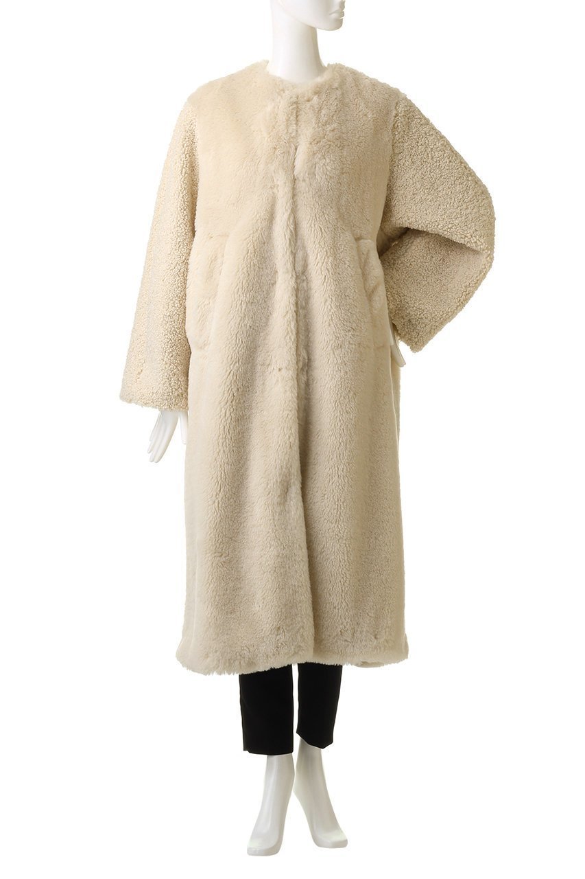 【クラネ/CLANE】のMIX FUR COCOON COAT 人気、トレンドファッション・服の通販 founy(ファニー) 　ファッション　Fashion　レディースファッション　Fashion for Women　アウター　Coat / Outerwear Collection　コート・ロングコート・ピーコート　Long Coats, Peacoats & More　シンプル　Simple, Minimal　ロング　Long, Long-Length　other-2|ID: prp329100003053776 ipo3291000000032917866