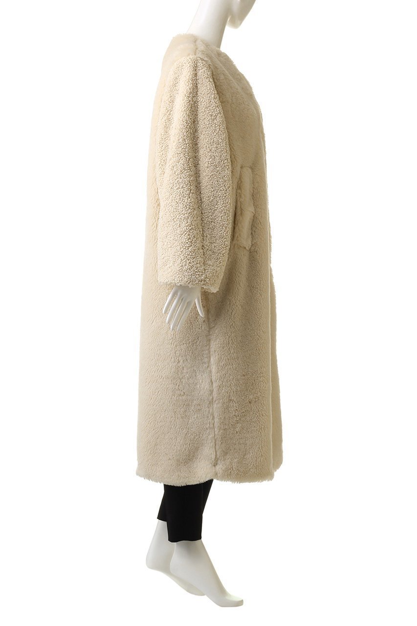 【クラネ/CLANE】のMIX FUR COCOON COAT 人気、トレンドファッション・服の通販 founy(ファニー) 　ファッション　Fashion　レディースファッション　Fashion for Women　アウター　Coat / Outerwear Collection　コート・ロングコート・ピーコート　Long Coats, Peacoats & More　シンプル　Simple, Minimal　ロング　Long, Long-Length　other-3|ID: prp329100003053776 ipo3291000000032917878