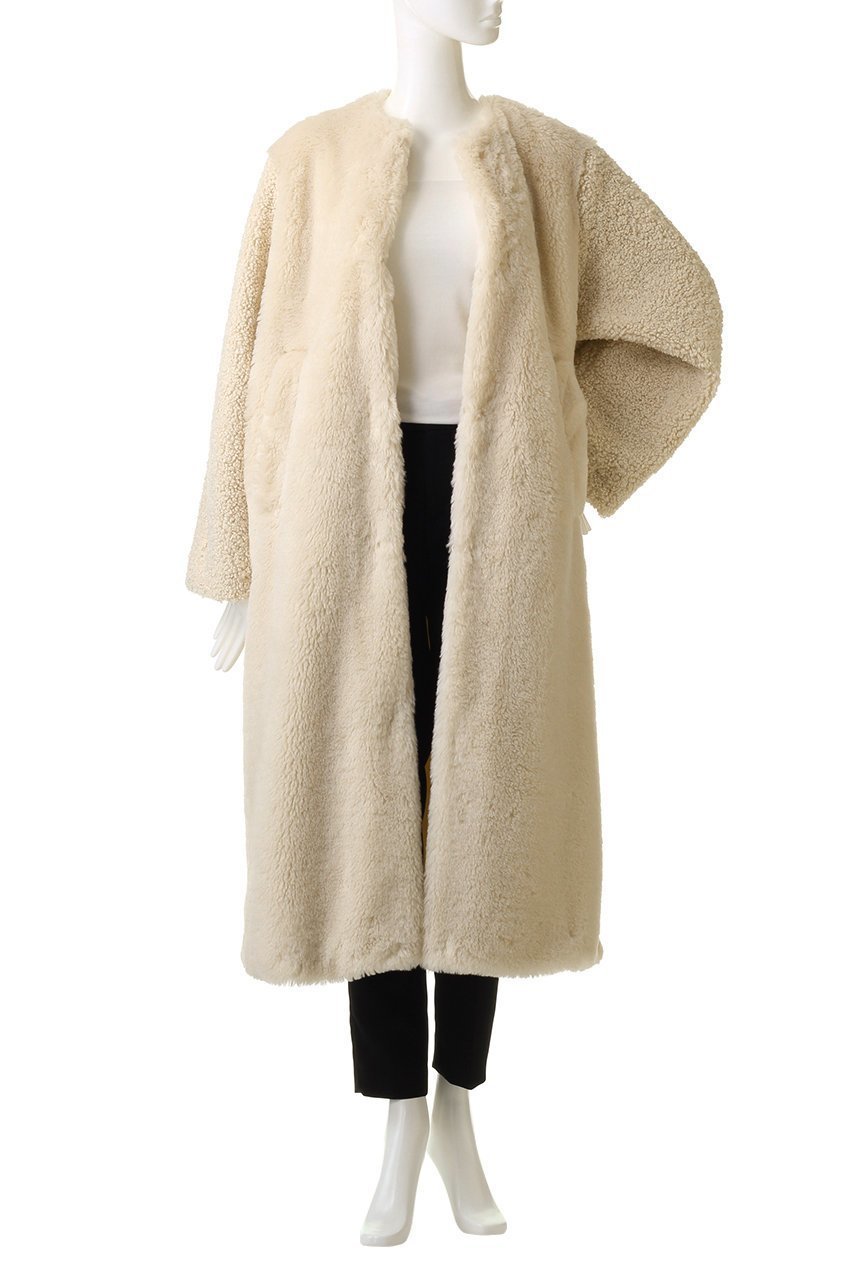 【クラネ/CLANE】のMIX FUR COCOON COAT 人気、トレンドファッション・服の通販 founy(ファニー) 　ファッション　Fashion　レディースファッション　Fashion for Women　アウター　Coat / Outerwear Collection　コート・ロングコート・ピーコート　Long Coats, Peacoats & More　シンプル　Simple, Minimal　ロング　Long, Long-Length　other-7|ID: prp329100003053776 ipo3291000000032917917