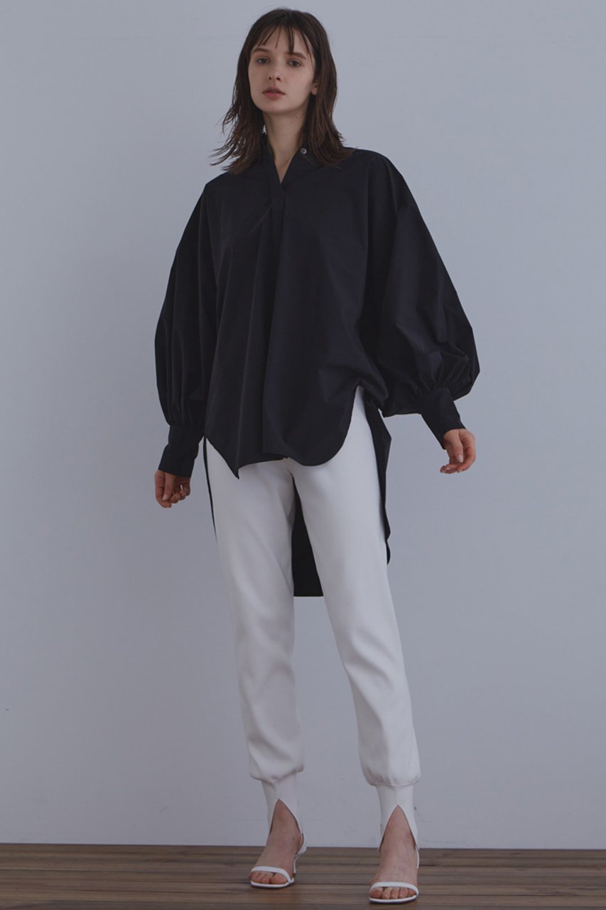 【ル フィル/LE PHIL】のSOLOTEXブロードブラウス 人気、トレンドファッション・服の通販 founy(ファニー) 　ファッション　Fashion　レディースファッション　WOMEN　トップス・カットソー　Tops/Tshirt　シャツ/ブラウス　Shirts/Blouses　ギャザー　Gather　スリーブ　Sleeve　ブロード　Broad　ロング　Long　other-3|ID: prp329100003058311 ipo3291000000031418856