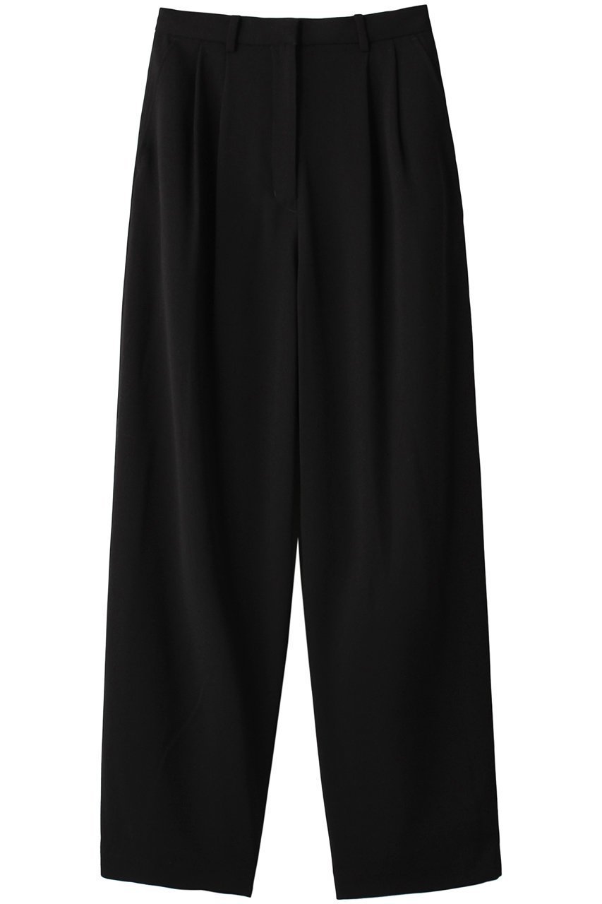 【クラネ/CLANE】のBASIC TUCK PANTS パンツ インテリア・キッズ・メンズ・レディースファッション・服の通販 founy(ファニー) 　ファッション　Fashion　レディースファッション　Fashion for Women　パンツ　Pants & Trousers　ベーシック　Basic, Essential　ブラック|ID: prp329100003066664 ipo3291000000032830610