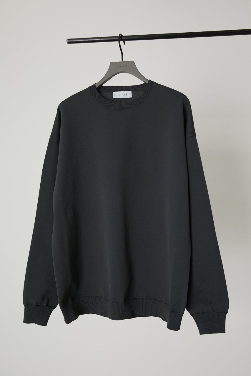 【リムアーク/RIM.ARK】のBasic R-neck knit PO(LARGE)/ニット インテリア・キッズ・メンズ・レディースファッション・服の通販 founy(ファニー) 　ファッション　Fashion　レディースファッション　Fashion for Women　トップス・カットソー　Cut & Sew Tops　ニット　Knit Tops & Sweaters　カジュアルプルオーバー・ニットトップス　Pullovers & Knit Tops / Casual Pullovers　インナー　Innerwear　カットソー　Cut and Sewn Top　スウェット / スエット　Sweatshirt, Sweatwear　定番　Standard, Basic Item　グレー|ID: prp329100003067851 ipo3291000000032964760