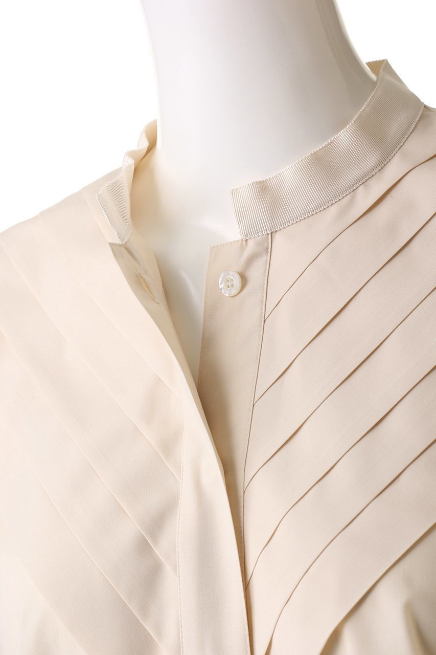 【ル フィル/LE PHIL】のTCブロードブラウス 人気、トレンドファッション・服の通販 founy(ファニー) 　ファッション　Fashion　レディースファッション　Fashion for Women　トップス・カットソー　Cut & Sew Tops　シャツ・ブラウス・オフィスカジュアル　Elegant Blouses & Button-Ups　グログラン　Grosgrain, Grosgrain Ribbon　スリット　Slit, Slit Detail　スリーブ　Sleeve, Long Sleeve / Short Sleeve　フロント　Front, Front Design　ブロード　Broadcloth, Fine Cotton　ラウンド　Round, Round Neck　ロング　Long, Long-Length　other-6|ID: prp329100003069503 ipo3291000000035653298