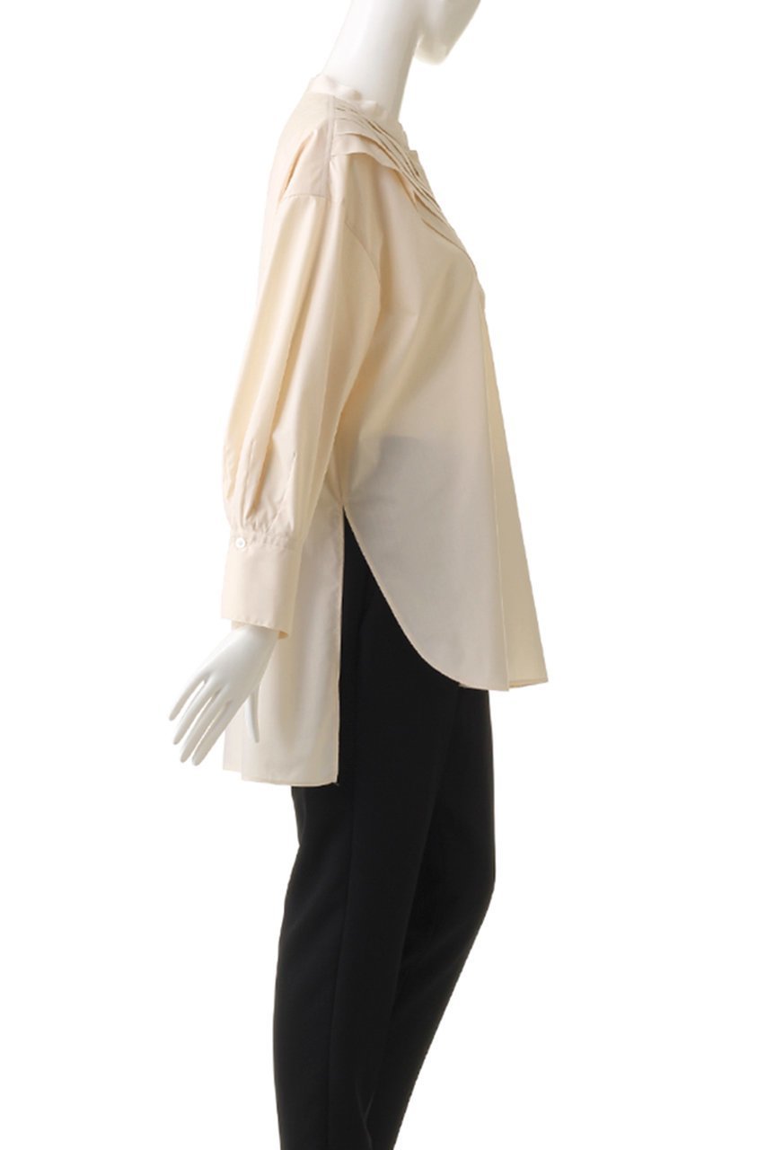 【ル フィル/LE PHIL】のTCブロードブラウス 大人の最旬トレンドファッション＆コーディネート founy(ファウニー) 　ファッション　Fashion　レディースファッション　Fashion for Women　トップス・カットソー　Cut & Sew Tops　シャツ・ブラウス・オフィスカジュアル　Elegant Blouses & Button-Ups　グログラン　Grosgrain, Grosgrain Ribbon　スリット　Slit, Slit Detail　スリーブ　Sleeve, Long Sleeve / Short Sleeve　フロント　Front, Front Design　ブロード　Broadcloth, Fine Cotton　ラウンド　Round, Round Neck　ロング　Long, Long-Length　other-3|ID: prp329100003069503 ipo3291000000036878111