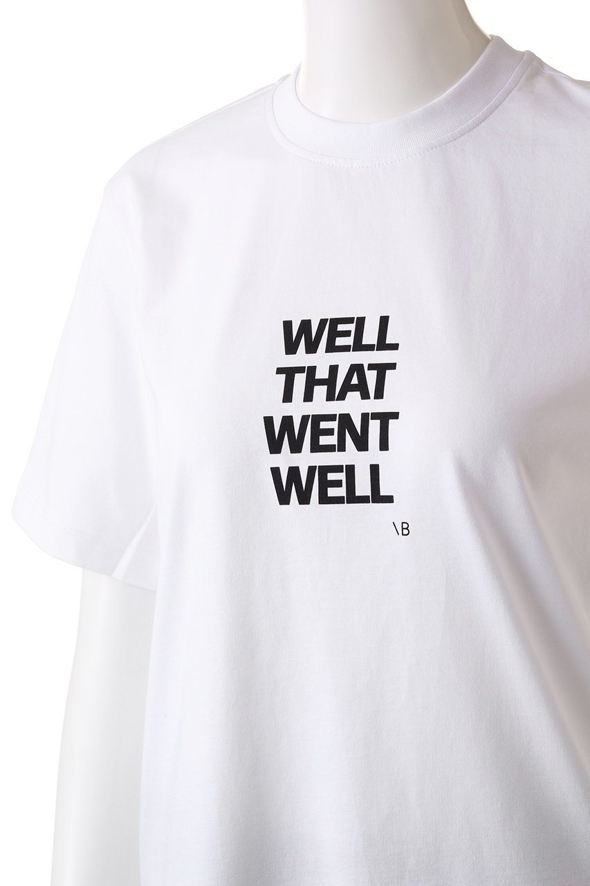 【ヴィクトリア ベッカム/Victoria Beckham】のWell That Went Well Tシャツ 人気、トレンドファッション・服の通販 founy(ファニー) 　ファッション　Fashion　レディースファッション　WOMEN　トップス・カットソー　Tops/Tshirt　シャツ/ブラウス　Shirts/Blouses　ロング / Tシャツ　T-Shirts　カットソー　Cut and Sewn　帽子　Hats　ショート　Short　シンプル　Simple　スリーブ　Sleeve　半袖　Short Sleeve　other-5|ID: prp329100003069514 ipo3291000000031420092