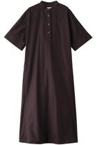 【ティッカ/TICCA】のレース半袖シャツワンピース ブラウン|ID: prp329100003069551 ipo3291000000032684286