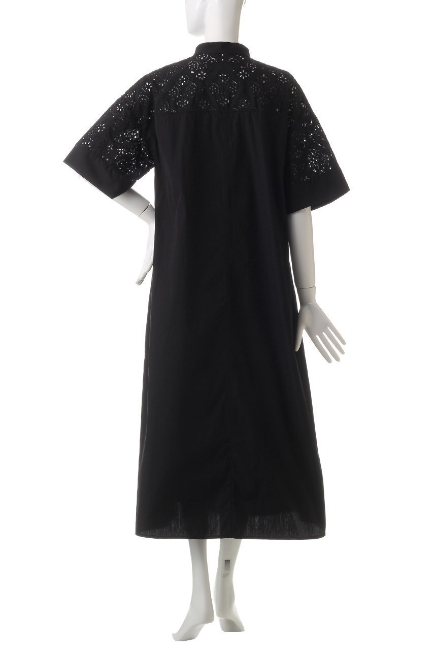 【ティッカ/TICCA】のレース半袖シャツワンピース 人気、トレンドファッション・服の通販 founy(ファニー) 　ファッション　Fashion　レディースファッション　Fashion for Women　ワンピース　Dresses　シャツワンピース / 1枚で着映えコーデ　Shirt Dresses　チュニック　Tunic Tops & Dresses　カッティング　Cutting Detail　クール　Cool, Chic　シューズ　Shoes, Footwear　チュニック　Tunic, Long Top　バランス　Balance, Style Balance　ヨーク　Yoke, Yoke Design　レース　Lace, Lace Fabric　ロング　Long, Long-Length　エレガント 上品　Elegant　半袖　Short Sleeve, Half Sleeve　other-4|ID: prp329100003069551 ipo3291000000032684290