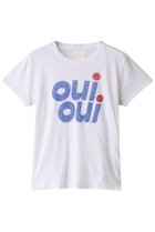 【マザー/MOTHER】の【SUPERIOR】OUI OUI ロゴTシャツ ホワイト|ID:prp329100003076337