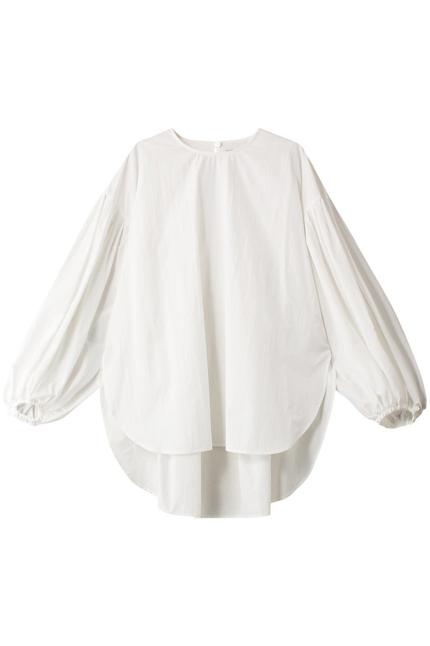 【ル フィル/LE PHIL】のギャザータイプライターブラウス 人気、トレンドファッション・服の通販 founy(ファニー) 　ファッション　Fashion　レディースファッション　Fashion for Women　トップス・カットソー　Cut & Sew Tops　シャツ・ブラウス・オフィスカジュアル　Elegant Blouses & Button-Ups　おすすめ　Recommended / Our Picks　ギャザー　Gathered, Ruffled　スリット　Slit, Slit Detail　スリーブ　Sleeve, Long Sleeve / Short Sleeve　バルーン　Balloon, Balloon Silhouette　ロング　Long, Long-Length　 other-1|ID: prp329100003077422 ipo3291000000036723953