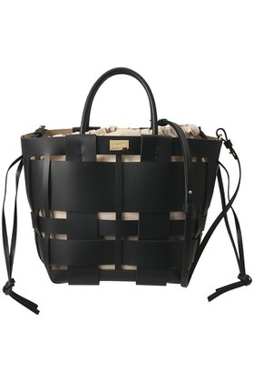 【ザンチェッティ/ZANCHETTI】のWOVEN MIDI SHOPPER 人気、トレンドファッション・服の通販 founy(ファニー) ファッション Fashion レディースファッション Fashion for Women バッグ Bags なめらか Smooth, Silky Texture ショルダー Shoulder, Shoulder Strap メッシュ Mesh, Net Fabric ラップ Wrap, Wrap Design ランダム Random, Irregular エレガント 上品 Elegant |ID:prp329100003077429