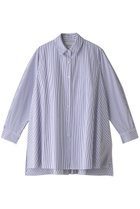 【ミディウミソリッド/MIDIUMISOLID】のスリットスリーブチュニックシャツ(ストライプ) 人気、トレンドファッション・服の通販 founy(ファニー) ファッション Fashion レディースファッション Fashion for Women トップス・カットソー Cut & Sew Tops シャツ・ブラウス・オフィスカジュアル Elegant Blouses & Button-Ups ストライプ Stripe, Striped Pattern スリット Slit, Slit Detail スリーブ Sleeve, Long Sleeve / Short Sleeve ロング Long, Long-Length エレガント 上品 Elegant 長袖 Long Sleeve, Full Sleeve thumbnail オフホワイトA|ID: prp329100003080068 ipo3291000000035489455