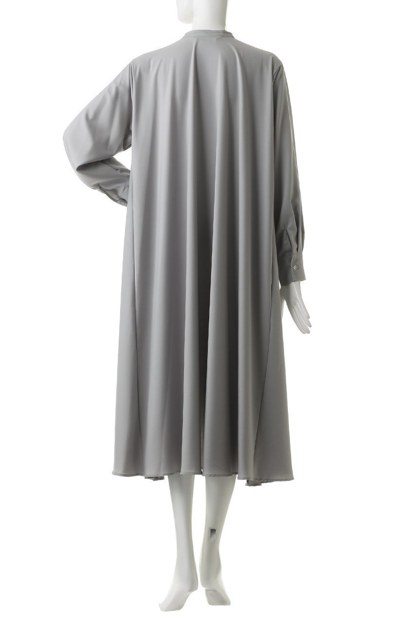 【ミズイロ インド/mizuiro ind】のT/R stand collar flare shirt OP ワンピース 人気、トレンドファッション・服の通販 founy(ファニー) 　ファッション　Fashion　レディースファッション　Fashion for Women　ワンピース　Dresses　チュニック　Tunic Tops & Dresses　おすすめ　Recommended / Our Picks　チュニック　Tunic, Long Top　ドレープ　Drape, Draping Fabric　フレア　Flare, Flared　ロング　Long, Long-Length　エレガント 上品　Elegant　other-4|ID: prp329100003082745 ipo3291000000032901782