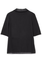 【アドーア/ADORE】のシアージャージーカットソー 人気、トレンドファッション・服の通販 founy(ファニー) ファッション Fashion レディースファッション Fashion for Women トップス・カットソー Cut & Sew Tops シャツ・ブラウス・オフィスカジュアル Elegant Blouses & Button-Ups ロングTシャツ・Tシャツ Longline T-Shirts & Tees カットソー・ベーシックTシャツ Cut-and-Sewn Tops / Stretch Tees & Basics 2024年 2024 2024春夏・S/S Spring/Summer 2024 SS24 ショート Short, Short Length スリーブ Sleeve, Long Sleeve / Short Sleeve 人気 Popular, Best Seller 再入荷 Restock / Back in Stock 定番 Standard, Basic Item thumbnail ブラック|ID: prp329100003085036 ipo3291000000033299369
