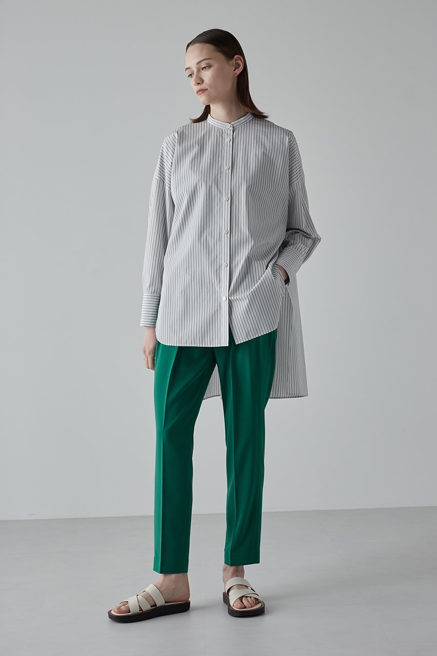 【アドーア/ADORE】のTHOMAS MASON COブロードシャツ 人気、トレンドファッション・服の通販 founy(ファニー) 　ファッション　Fashion　レディースファッション　Fashion for Women　トップス・カットソー　Cut & Sew Tops　シャツ・ブラウス・オフィスカジュアル　Elegant Blouses & Button-Ups　スリーブ　Sleeve, Long Sleeve / Short Sleeve　センター　Center, Center Line　ティアード　Tiered, Tiered Style　フェミニン　Feminine, Girly　ブロード　Broadcloth, Fine Cotton　ロング　Long, Long-Length　other-2|ID: prp329100003085051 ipo3291000000032943735