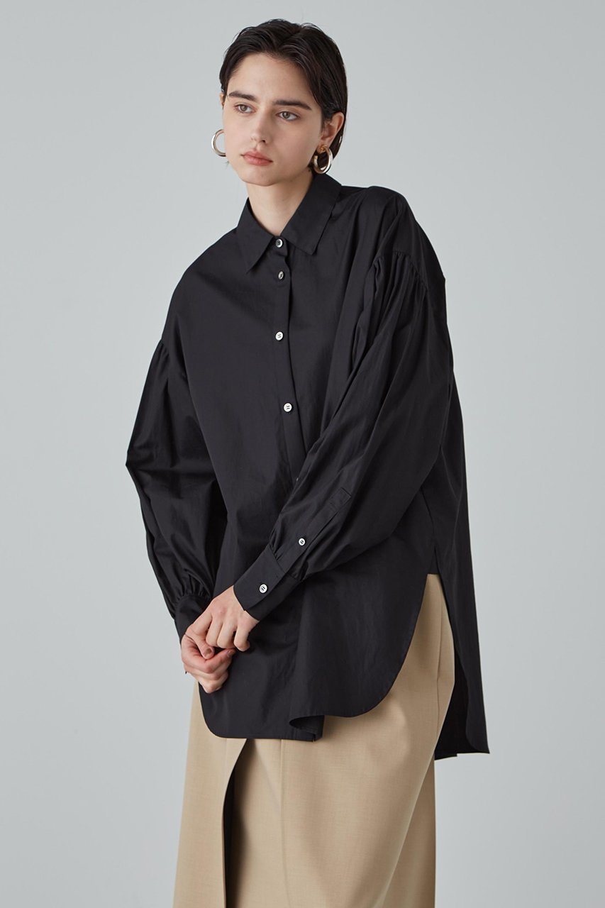 【アドーア/ADORE】のTHOMAS MASON COブロードブラウス 人気、トレンドファッション・服の通販 founy(ファニー) ファッション Fashion レディースファッション Fashion for Women トップス・カットソー Cut & Sew Tops シャツ・ブラウス・オフィスカジュアル Elegant Blouses & Button-Ups イタリア Italy ギャザー Gathered, Ruffled シンプル Simple, Minimal スリーブ Sleeve, Long Sleeve / Short Sleeve ブロード Broadcloth, Fine Cotton ロング Long, Long-Length other-7|ID: prp329100003085052 ipo3291000000034387281