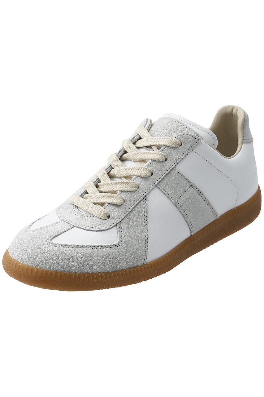 【メゾン マルジェラ/MAISON MARGIELA】のGERMAN TRAINER スニーカー インテリア・キッズ・メンズ・レディースファッション・服の通販 founy(ファニー) 　ファッション　Fashion　レディースファッション　WOMEN　おすすめ　Recommend　スエード　スニーカー　ダーティーホワイト|ID: prp329100003088105 ipo3291000000021025035