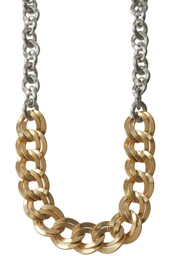 【メゾンスペシャル/MAISON SPECIAL】のバイカラーチェーンショートネックレス インテリア・キッズ・メンズ・レディースファッション・服の通販 founy(ファニー) https://founy.com/ ファッション Fashion レディースファッション Fashion for Women ジュエリー Jewelry ネックレス Necklaces & Pendants おすすめ Recommended / Our Picks シルバー Silver, Metallic Silver シンプル Simple, Minimal チェーン Chain, Chain Strap ネックレス Necklace, Pendant Necklace フェイス Face, Facial Design フロント Front, Front Design |ID: prp329100003090187 ipo3291000000036196924