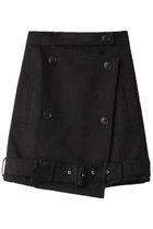 【ルシェル ブルー/LE CIEL BLEU】のJacquard Trench Mini Skirt / ジャカードトレンチミニスカート ブラック|ID:prp329100003090195