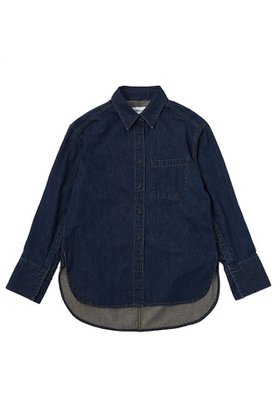 【ザ ストア バイ シー/THE STORE by C】 デニムシャツ人気、トレンドファッション・服の通販 founy(ファニー) ファッション Fashion レディースファッション Fashion for Women トップス・カットソー Cut & Sew Tops シャツ・ブラウス・オフィスカジュアル Elegant Blouses & Button-Ups おすすめ Recommended / Our Picks スリーブ Sleeve, Long Sleeve / Short Sleeve デニム Denim, Jeans Material ロング Long, Long-Length |ID:prp329100003090202