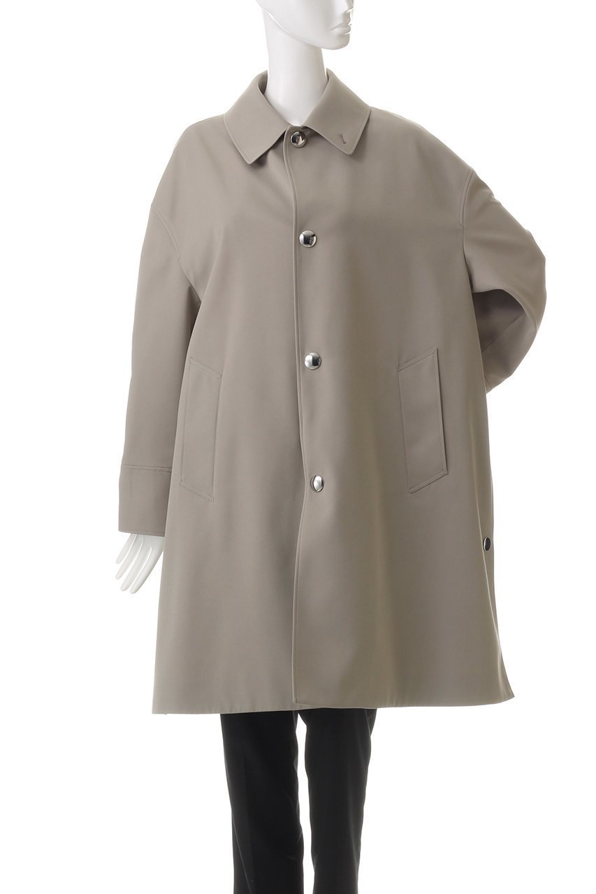 【ザ リラクス/THE RERACS】のミドルバルカラーコート 人気、トレンドファッション・服の通販 founy(ファニー) 　ファッション　Fashion　レディースファッション　Fashion for Women　アウター　Coat / Outerwear Collection　コート・ロングコート・ピーコート　Long Coats, Peacoats & More　シルバー　Silver, Metallic Silver　フォーマル　Formal, Dressy　フロント　Front, Front Design　ミドル　Middle Length, Mid Height　ロング　Long, Long-Length　定番　Standard, Basic Item　other-2|ID: prp329100003090258 ipo3291000000035690569