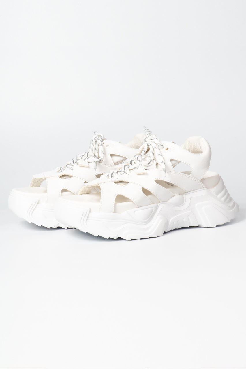 【スティーブマデン/STEVE MADDEN】のCONTOUR スポーティーサンダル インテリア・キッズ・メンズ・レディースファッション・服の通販 founy(ファニー) 　ファッション　Fashion　レディースファッション　Fashion for Women　インソール　Shoe Insole　クッション　Cushion, Throw Pillow　サンダル　Sandals, Summer Shoes　スタイリッシュ　Stylish, Fashionable　レース　Lace, Lace Fabric　夏　Summer　春　Spring　S/S・春夏　SS, Spring/Summer, Warm Season　ホワイト|ID: prp329100003094589 ipo3291000000036696649