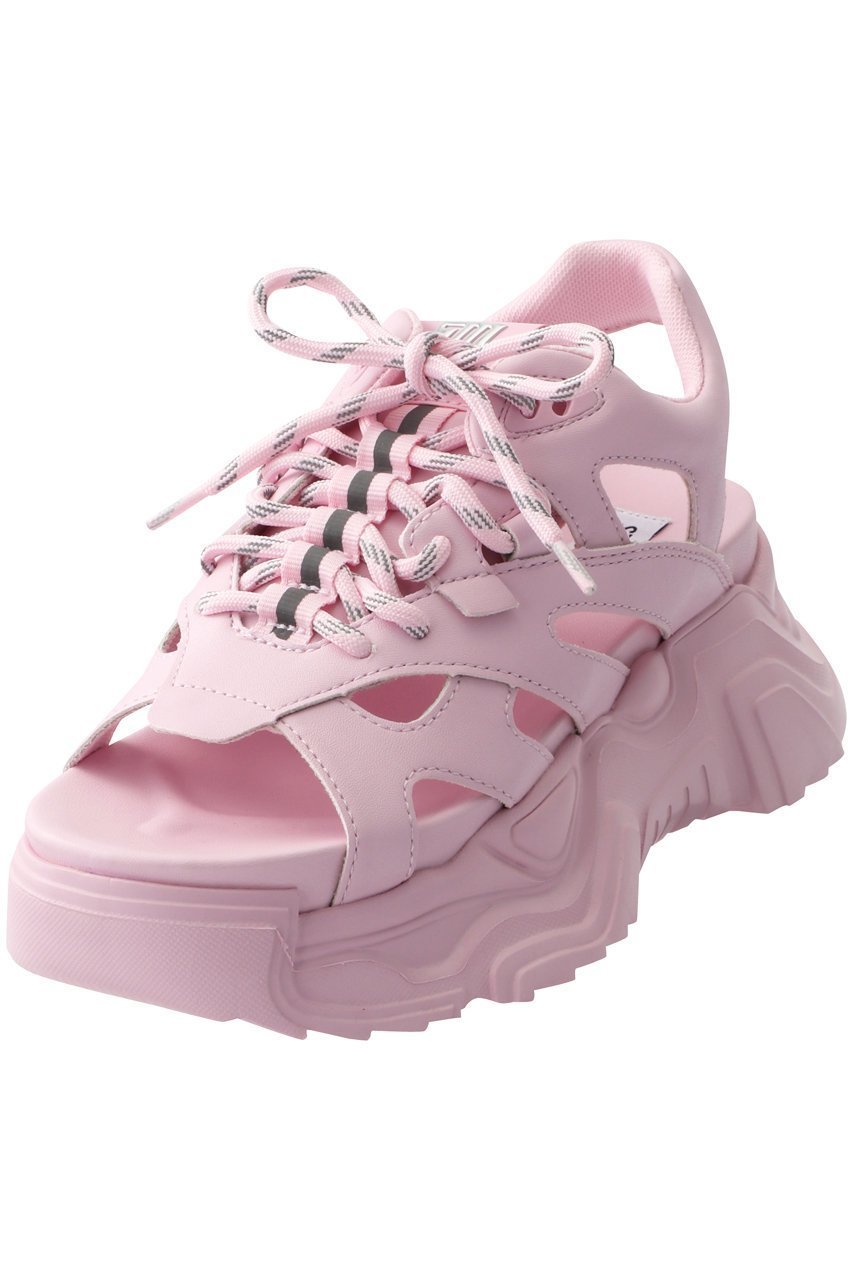 【スティーブマデン/STEVE MADDEN】のCONTOUR スポーティーサンダル インテリア・キッズ・メンズ・レディースファッション・服の通販 founy(ファニー) 　ファッション　Fashion　レディースファッション　Fashion for Women　インソール　Shoe Insole　クッション　Cushion, Throw Pillow　サンダル　Sandals, Summer Shoes　スタイリッシュ　Stylish, Fashionable　レース　Lace, Lace Fabric　夏　Summer　春　Spring　S/S・春夏　SS, Spring/Summer, Warm Season　ピンク|ID: prp329100003094589 ipo3291000000036696651