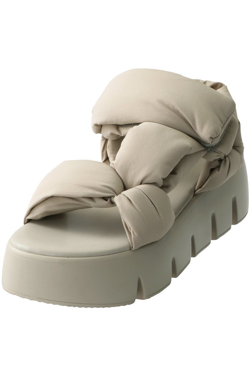 【スティーブマデン/STEVE MADDEN】のBONKERS クッションベルトサンダル インテリア・キッズ・メンズ・レディースファッション・服の通販 founy(ファニー) 　ファッション　Fashion　レディースファッション　Fashion for Women　ベルト&ウエストマーク　Belts & Waist Accessories　インソール　Shoe Insole　クッション　Cushion, Throw Pillow　サンダル　Sandals, Summer Shoes　再入荷　Restock / Back in Stock　夏　Summer　春　Spring　S/S・春夏　SS, Spring/Summer, Warm Season　グレーベージュ|ID: prp329100003094591 ipo3291000000032774557
