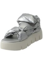 【スティーブマデン/STEVE MADDEN】のBONKERS クッションベルトサンダル シルバー|ID: prp329100003094591 ipo3291000000032774560