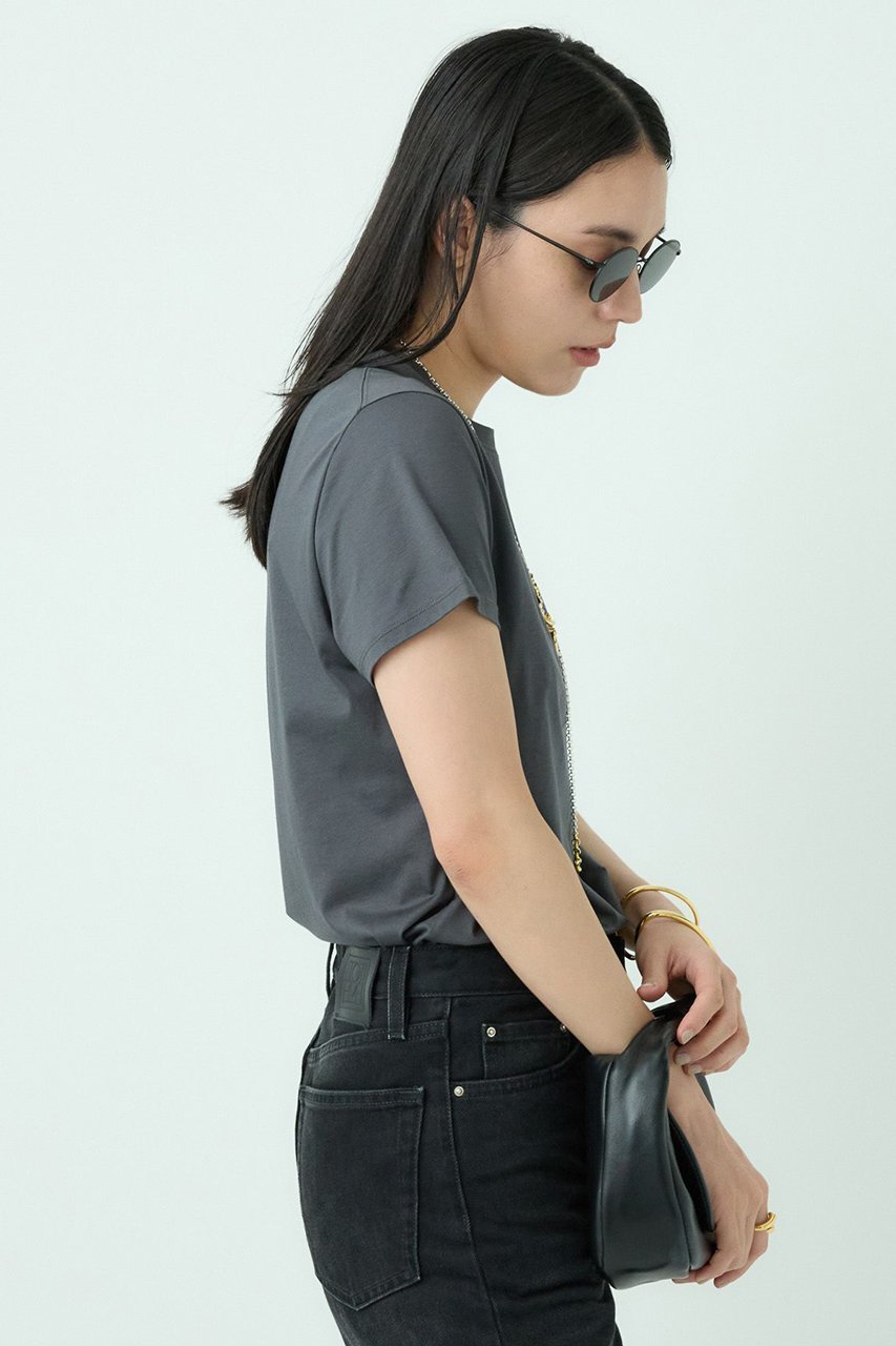 【カオス/Chaos】のハーヴィーTシャツ 人気、トレンドファッション・服の通販 founy(ファニー) ファッション Fashion レディースファッション Fashion for Women トップス・カットソー Cut & Sew Tops シャツ・ブラウス・オフィスカジュアル Elegant Blouses & Button-Ups ロングTシャツ・Tシャツ Longline T-Shirts & Tees カットソー・ベーシックTシャツ Cut-and-Sewn Tops / Stretch Tees & Basics カットソー Cut and Sewn Top コンパクト Compact, Small Size ショート Short, Short Length シンプル Simple, Minimal ストレッチ Stretch, Stretchy Fabric スリーブ Sleeve, Long Sleeve / Short Sleeve パターン Pattern, Design Print other-8|ID: prp329100003096793 ipo3291000000034615766