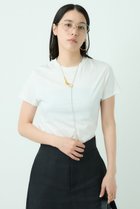 【カオス/Chaos】のハーヴィ-Tシャツ 人気、トレンドファッション・服の通販 founy(ファニー) ファッション Fashion レディースファッション Fashion for Women トップス・カットソー Cut & Sew Tops シャツ・ブラウス・オフィスカジュアル Elegant Blouses & Button-Ups ロングTシャツ・Tシャツ Longline T-Shirts & Tees カットソー・ベーシックTシャツ Cut-and-Sewn Tops / Stretch Tees & Basics カットソー Cut and Sewn Top コンパクト Compact, Small Size ショート Short, Short Length シンプル Simple, Minimal ストレッチ Stretch, Stretchy Fabric スリーブ Sleeve, Long Sleeve / Short Sleeve パターン Pattern, Design Print thumbnail ホワイト|ID: prp329100003096793 ipo3291000000036649984