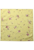 【イクコ/IKUKO】のダブルガーゼ花柄プリント ハンカチ 人気、トレンドファッション・服の通販 founy(ファニー) ファッション Fashion レディースファッション Fashion for Women レイングッズ・傘・晴雨兼用傘 Umbrellas & Rain Gear おすすめ Recommended / Our Picks ギフト プレゼント Gift / Present ダブル Double, Double-Breasted ハンカチ Handkerchief, Hanky フェミニン Feminine, Girly フラワー Flower, Floral プリント Print, Printed Pattern レース Lace, Lace Fabric 傘 Umbrella, Parasol 吸水 Absorbent, Quick-Dry 定番 Standard, Basic Item 時計 Watch, Wristwatch thumbnail イエロー|ID: prp329100003098866 ipo3291000000035745779