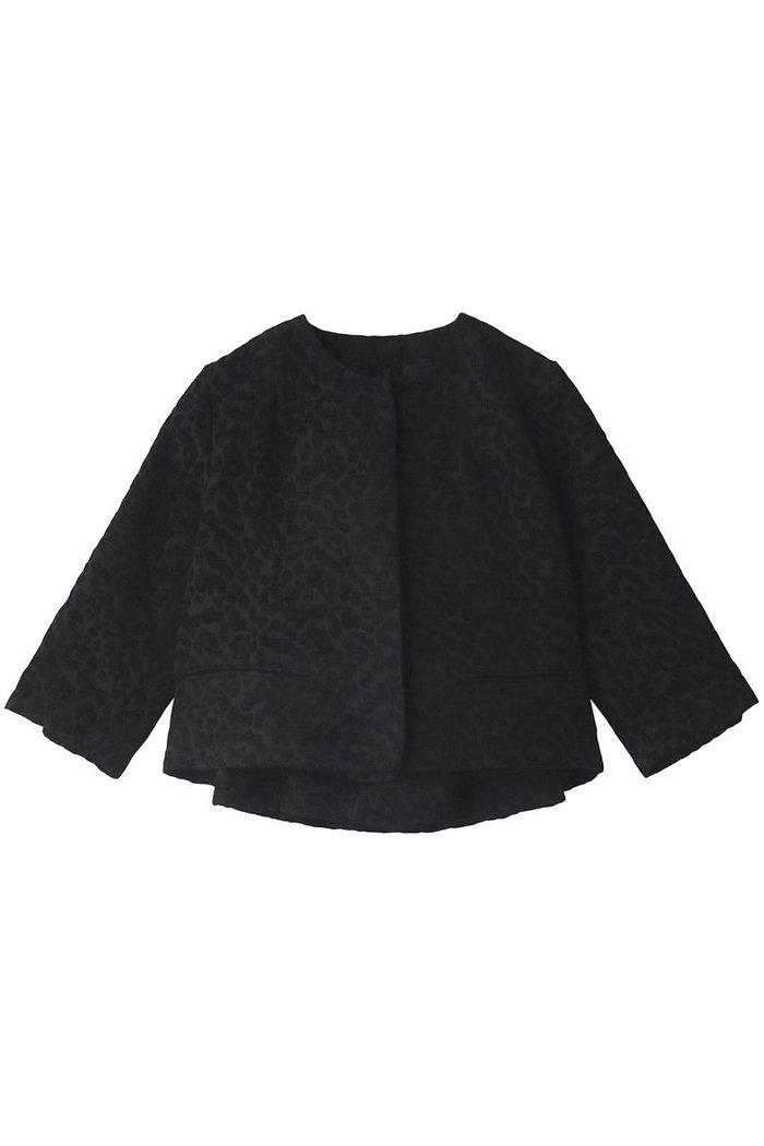 【アロー/aLORS】のVESTE AMARI (ヴェストアマーリ) インテリア・キッズ・メンズ・レディースファッション・服の通販 founy(ファニー) https://founy.com/ ファッション Fashion レディースファッション Fashion for Women アウター Coat / Outerwear Collection レディースジャケット・軽アウター Jackets おすすめ Recommended / Our Picks イタリア Italy ショート Short, Short Length ジャカード／ジャガード Jacquard, Woven Pattern ジャケット Jacket, Outerwear セットアップ Set-Up, Coordinated Outfit バランス Balance, Style Balance フレア Flare, Flared レオパード Leopard, Animal Print |ID: prp329100003106723 ipo3291000000032914615