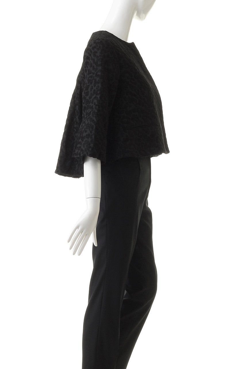 【アロー/aLORS】のVESTE AMARI (ヴェストアマーリ) 人気、トレンドファッション・服の通販 founy(ファニー) 　ファッション　Fashion　レディースファッション　Fashion for Women　アウター　Coat / Outerwear Collection　レディースジャケット・軽アウター　Jackets　おすすめ　Recommended / Our Picks　イタリア　Italy　ショート　Short, Short Length　ジャカード／ジャガード　Jacquard, Woven Pattern　ジャケット　Jacket, Outerwear　セットアップ　Set-Up, Coordinated Outfit　バランス　Balance, Style Balance　フレア　Flare, Flared　レオパード　Leopard, Animal Print　other-3|ID: prp329100003106723 ipo3291000000032914642