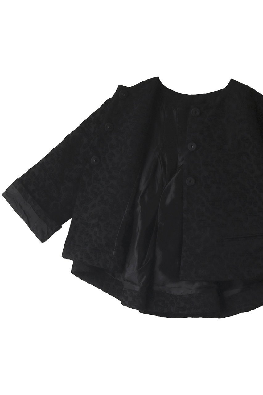 【アロー/aLORS】のVESTE AMARI (ヴェストアマーリ) 人気、トレンドファッション・服の通販 founy(ファニー) 　ファッション　Fashion　レディースファッション　Fashion for Women　アウター　Coat / Outerwear Collection　レディースジャケット・軽アウター　Jackets　おすすめ　Recommended / Our Picks　イタリア　Italy　ショート　Short, Short Length　ジャカード／ジャガード　Jacquard, Woven Pattern　ジャケット　Jacket, Outerwear　セットアップ　Set-Up, Coordinated Outfit　バランス　Balance, Style Balance　フレア　Flare, Flared　レオパード　Leopard, Animal Print　other-6|ID: prp329100003106723 ipo3291000000032914673