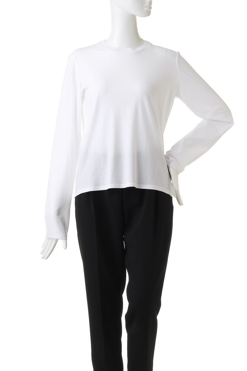 【ザ ロウ/THE ROW】のSHERMAN TSHIRT 人気、トレンドファッション・服の通販 founy(ファニー) 　ファッション　Fashion　レディースファッション　WOMEN　トップス・カットソー　Tops/Tshirt　シャツ/ブラウス　Shirts/Blouses　ロング / Tシャツ　T-Shirts　カットソー　Cut and Sewn　なめらか　Smooth　シンプル　Simple　スリーブ　Sleeve　ロング　Long　other-2|ID: prp329100003106749 ipo3291000000031464647