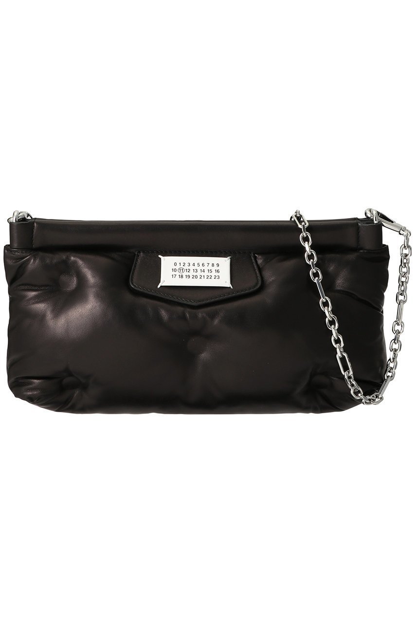 【メゾン マルジェラ/MAISON MARGIELA】の【UNISEX】Glam Slam ポシェット インテリア・キッズ・メンズ・レディースファッション・服の通販 founy(ファニー) 　ファッション　Fashion　レディースファッション　Fashion for Women　ユニセックス　Unisex, Genderless　キルティング　Quilted, Quilting　コンパクト　Compact, Small Size　パーティ　Party, Party Style　フロント　Front, Front Design　ポシェット　Pochette, Mini Bag　ブラック|ID: prp329100003111742 ipo3291000000036956209