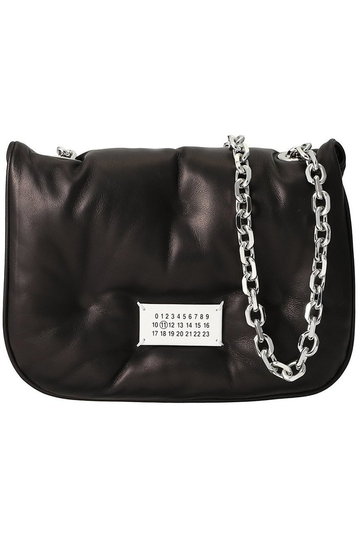 【メゾン マルジェラ/MAISON MARGIELA】の【UNISEX】Glam Slamフラップ スモール インテリア・キッズ・メンズ・レディースファッション・服の通販 founy(ファニー) https://founy.com/ ファッション Fashion レディースファッション Fashion for Women ユニセックス Unisex, Genderless シルバー Silver, Metallic Silver チェーン Chain, Chain Strap パーティ Party, Party Style フラップ Flap, Flap Pocket |ID: prp329100003111744 ipo3291000000032797697