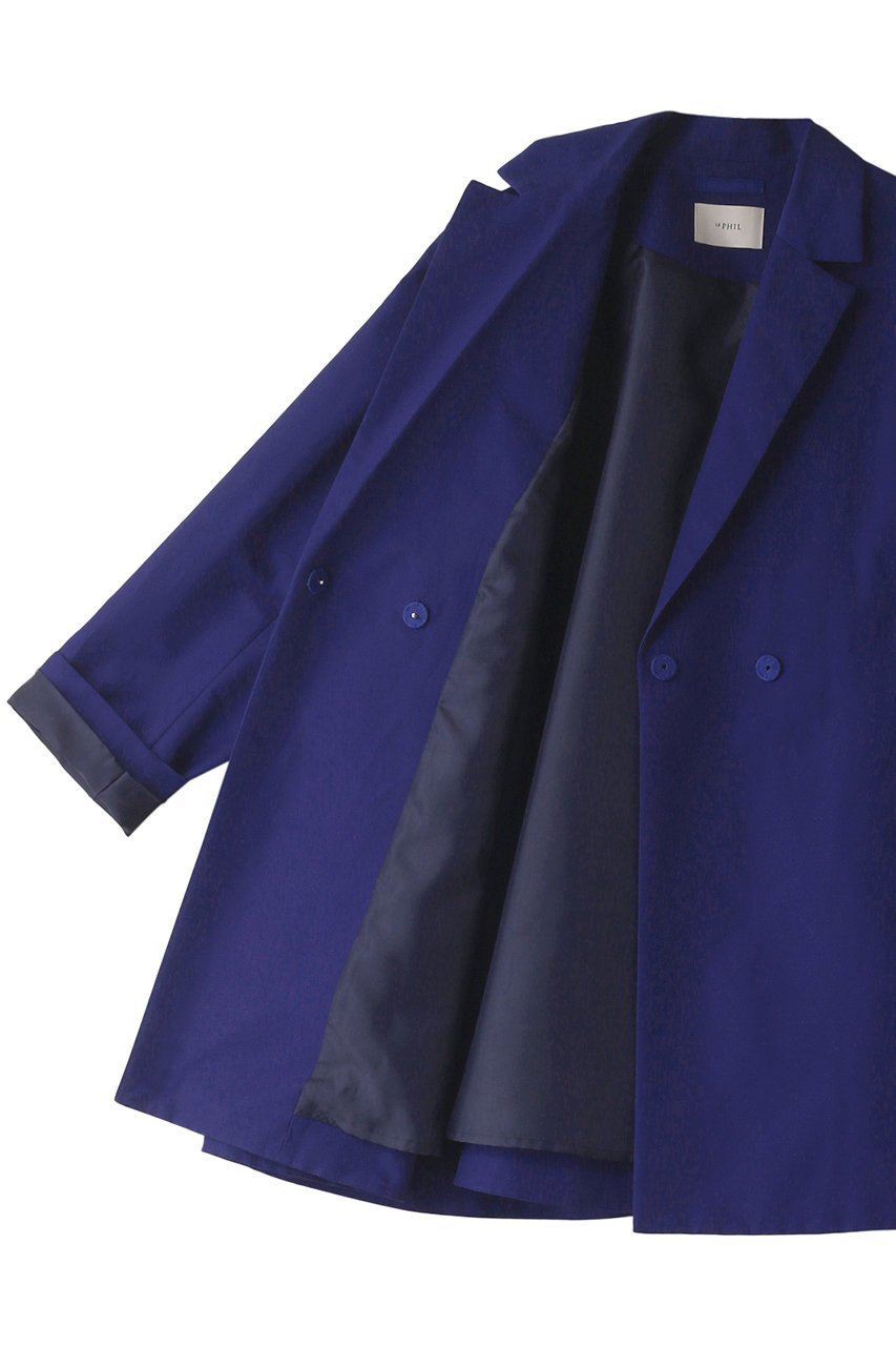 【ル フィル/LE PHIL】のナイロンコットンクロスジャケット 人気、トレンドファッション・服の通販 founy(ファニー) 　ファッション　Fashion　レディースファッション　Fashion for Women　アウター　Coat / Outerwear Collection　レディースジャケット・軽アウター　Jackets　ジャケット　Jacket, Outerwear　ティアード　Tiered, Tiered Style　フレア　Flare, Flared　other-6|ID: prp329100003117420 ipo3291000000032915951