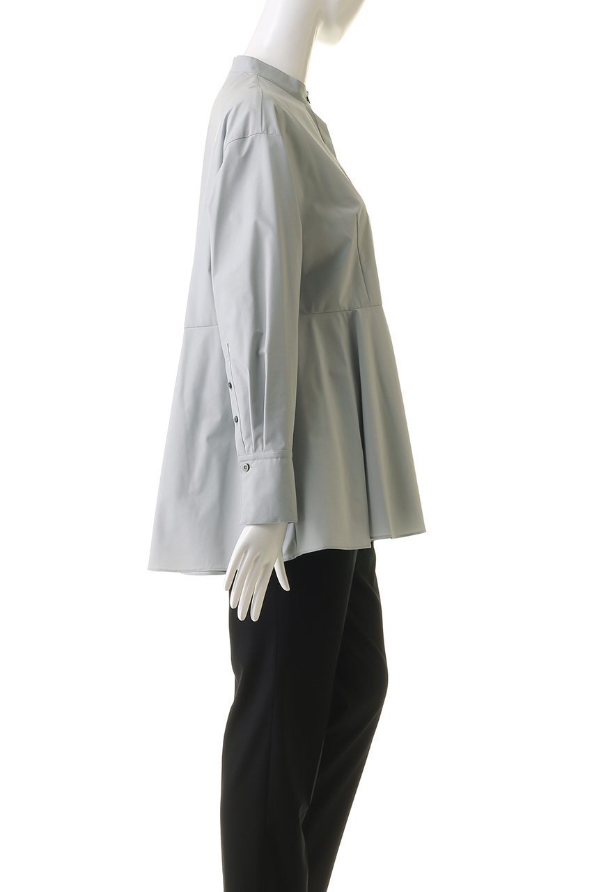 【ル フィル/LE PHIL】のSOLOTEXペプラムブラウス 人気、トレンドファッション・服の通販 founy(ファニー) 　ファッション　Fashion　レディースファッション　WOMEN　トップス・カットソー　Tops/Tshirt　シャツ/ブラウス　Shirts/Blouses　シンプル　Simple　ストレッチ　Stretch　スリーブ　Sleeve　タフタ　Taffeta　ドレープ　Drape　フェミニン　Feminine　ペプラム　Peplum　ロング　Long　other-3|ID: prp329100003117422 ipo3291000000031418844